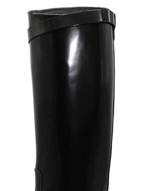 Dolce & Gabbana logo-plaque equestrian boots - Black - zdjęcie produktu nr 1