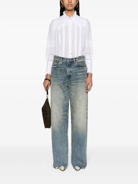 Zadig&Voltaire Trevy pintuck-detailing shirt - White - zdjęcie produktu nr 1