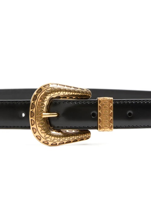 Valentino Garavani leather belt - Black - zdjęcie produktu nr 2