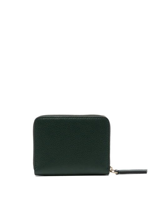 Mulberry small logo-plaque zipped purse - Green - zdjęcie produktu nr 1