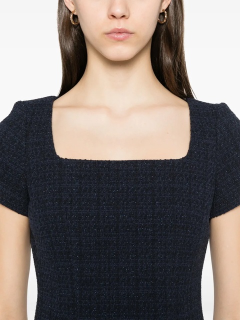 Maje lurex-detail mini dress - Blue - zdjęcie produktu nr 2