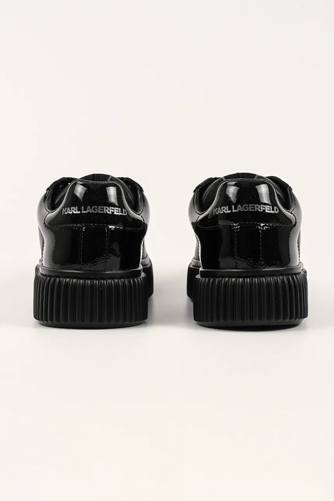 Karl Lagerfeld sneakersy skórzane KAPRIKA damskie kolor czarny KL66220 - zdjęcie produktu nr 1