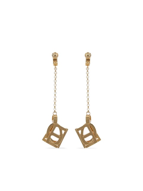 Chloé geometric drop earrings - Gold - zdjęcie produktu nr 1