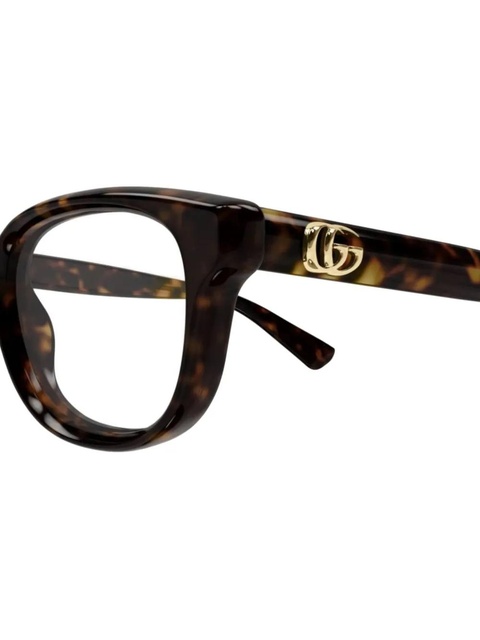 Gucci Eyewear round-frame glasses - Brown - zdjęcie produktu nr 2