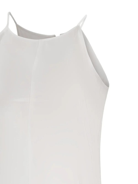 Sportmax halterneck flared dress - White - zdjęcie produktu nr 1