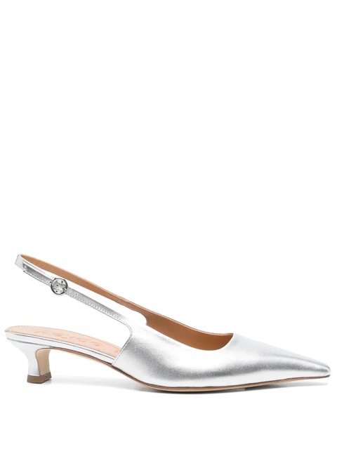 Aeyde 45mm Catrina slingback pumps - Grey - zdjęcie produktu nr 1