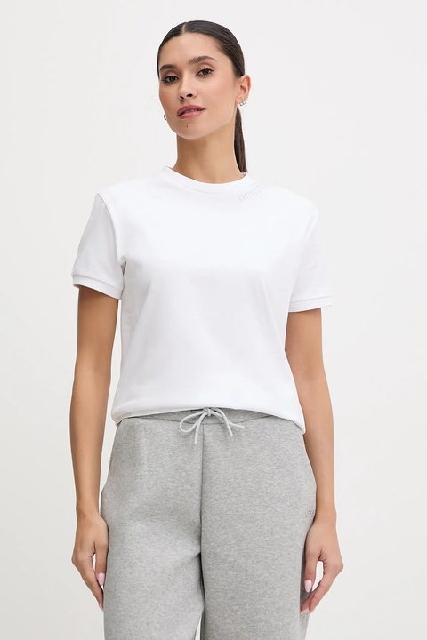 Guess t-shirt bawełniany CLELIA damski kolor biały V5BI12 K8FQ4 - zdjęcie produktu nr 1
