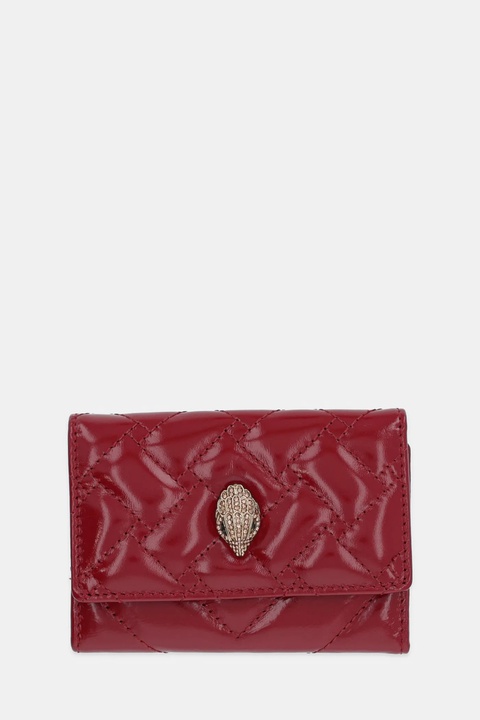 Kurt Geiger London portfel skórzany damski kolor bordowy 458850319 - zdjęcie produktu nr 1