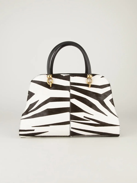 Tod's printed tote bag - Black - zdjęcie produktu nr 2