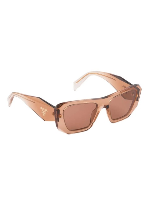 Prada Eyewear rectangle sunglasses - Brown - zdjęcie produktu nr 1
