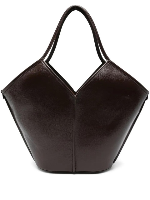 Hereu Calella leather tote bag - Brown - zdjęcie produktu nr 1