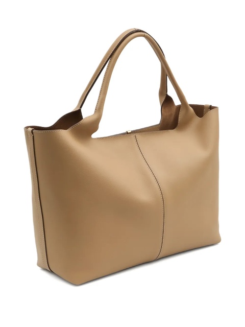 Tod's medium top-handle gold-bar tote bag - Neutrals - zdjęcie produktu nr 2