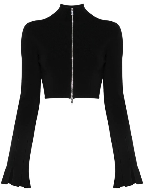 Nanushka zip-up cardigan - Black - zdjęcie produktu nr 1