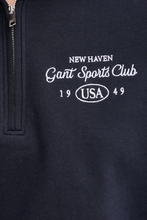 Gant bluza bawełniana damska kolor granatowy z aplikacją 4204215 - zdjęcie produktu nr 2
