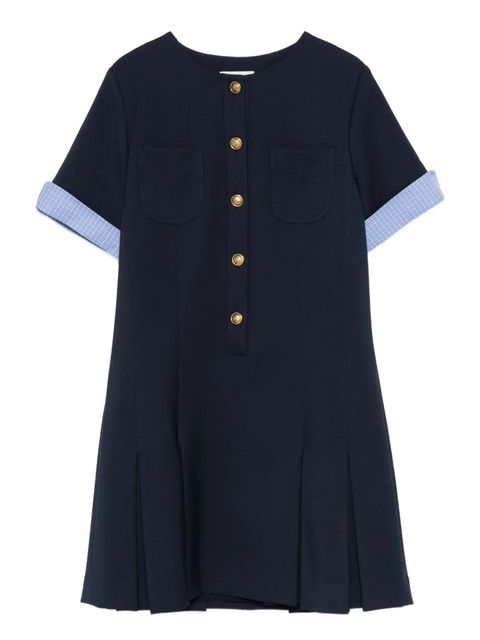SANDRO short sleeve dress - Blue - zdjęcie produktu nr 1