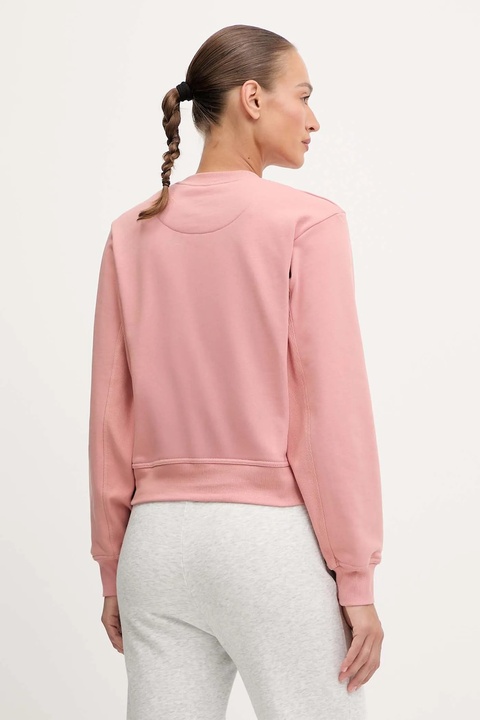 adidas by Stella McCartney bluza bawełniana damska kolor pomarańczowy z nadrukiem JX6784 - zdjęcie produktu nr 2