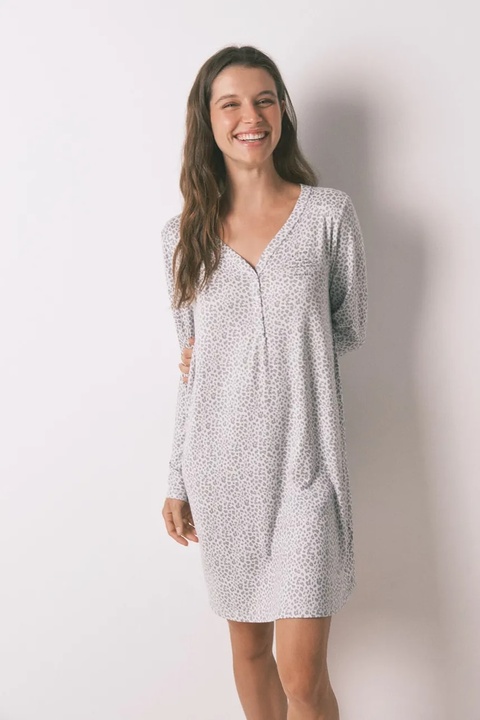 women'secret koszula nocna damska kolor biały 4442115 - zdjęcie produktu nr 2