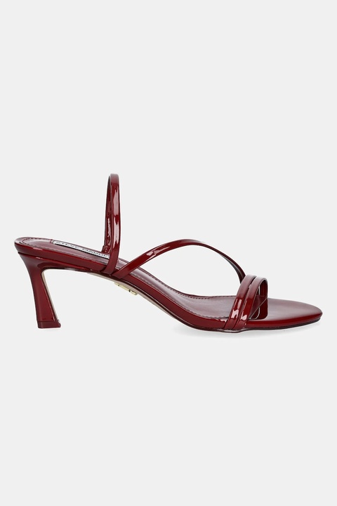 Steve Madden klapki Lamora damskie kolor bordowy na szpilce SM11003630 - zdjęcie produktu nr 2
