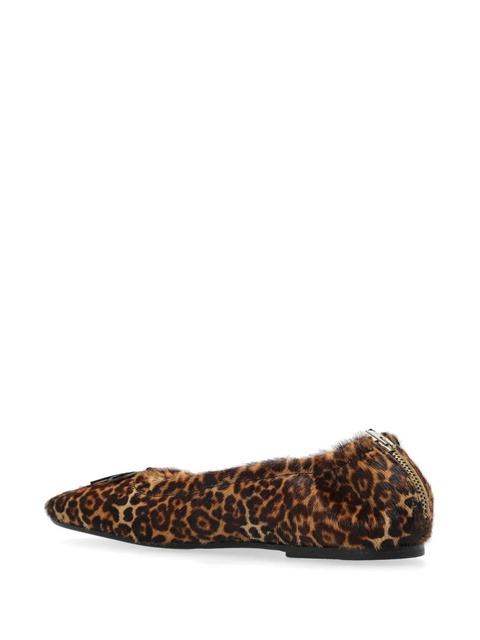 Golden Goose leopard-print ballet flats - Brown - zdjęcie produktu nr 2