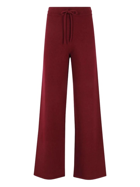 MC2 Saint Barth Cambon drawstring wool pants - Red - zdjęcie produktu nr 1