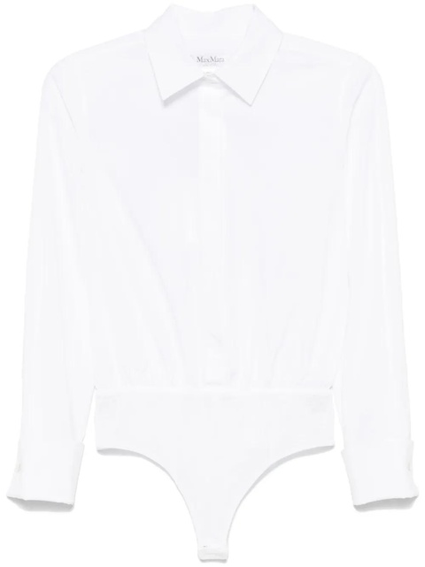 Max Mara poplin bodysuit - White - zdjęcie produktu nr 1