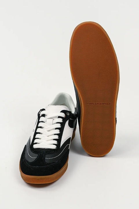 Karl Lagerfeld sneakersy skórzane KANDIDATE damskie kolor czarny KL63855 - zdjęcie produktu nr 2