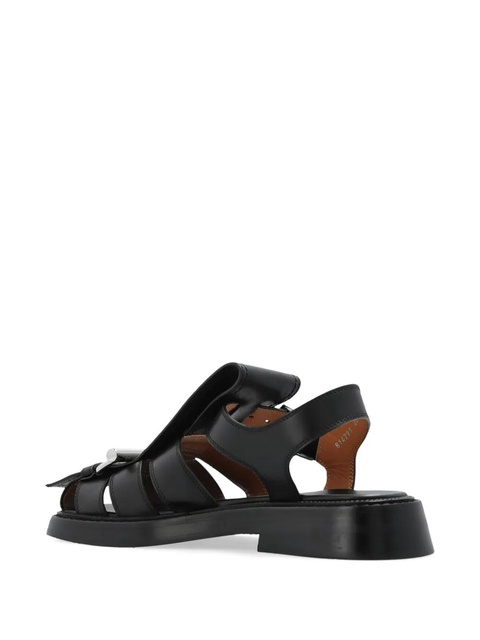 Alexander McQueen leather sandals - Black - zdjęcie produktu nr 1