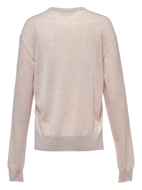 Jil Sander round-neck sweater - Neutrals - zdjęcie produktu nr 2