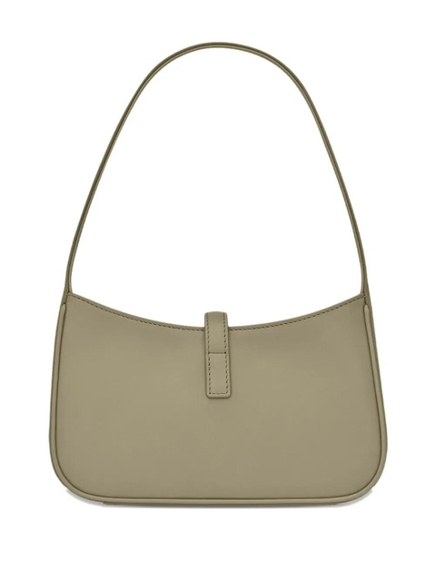 Saint Laurent mini Le 5 à 7 logo shoulder bag - Green - zdjęcie produktu nr 2