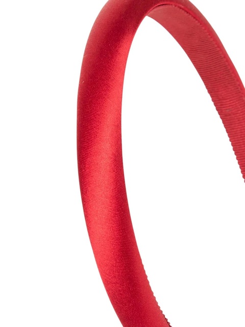 Jennifer Behr Tiana satin headband - Red - zdjęcie produktu nr 2