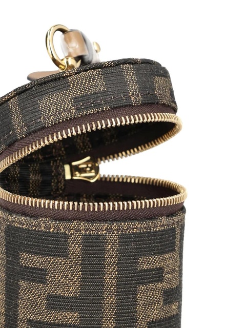 FENDI Baguette FF-pattern coin holder - Brown - zdjęcie produktu nr 2