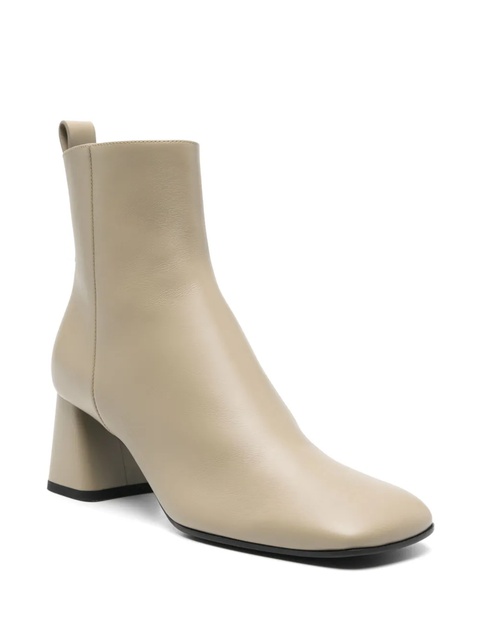 Lanvin 60mm leather ankle boots - Neutrals - zdjęcie produktu nr 1