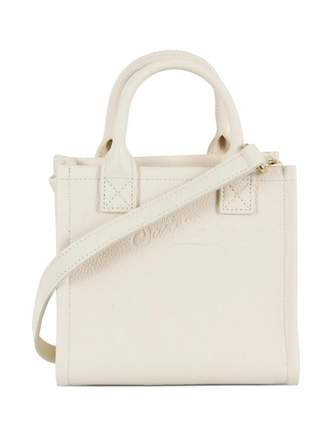 MC2 Saint Barth Vanity grain-leather tote - Neutrals - zdjęcie produktu nr 2