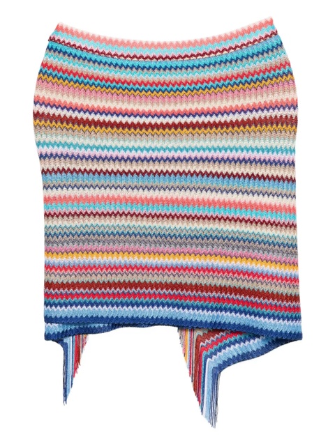 Missoni zigzag-knit sarong - Blue - zdjęcie produktu nr 2