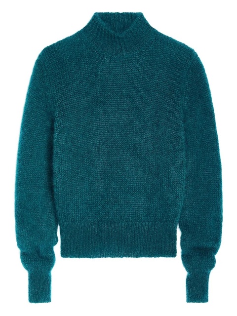 DRIES VAN NOTEN roll-neck sweater - Blue - zdjęcie produktu nr 1