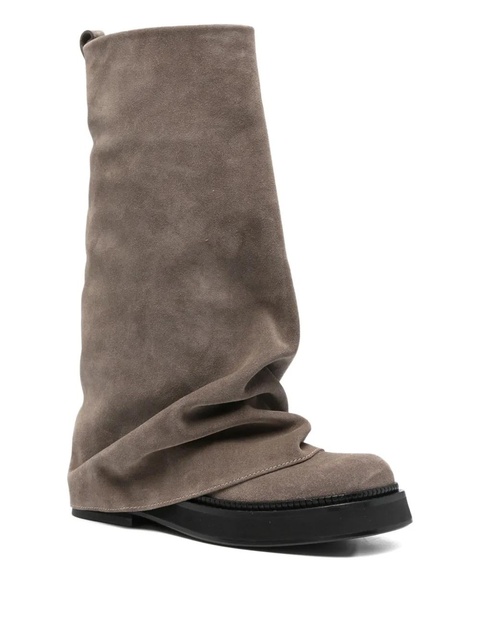 The Attico Robin gathered boots - Grey - zdjęcie produktu nr 1