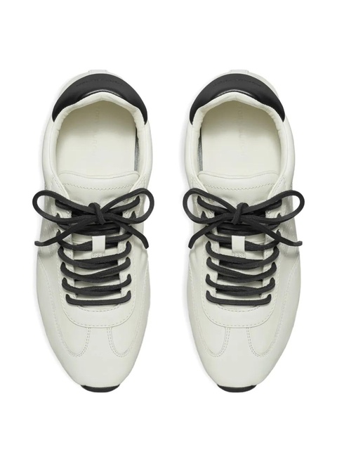 Tory Burch leather perforated sneakers - White - zdjęcie produktu nr 2