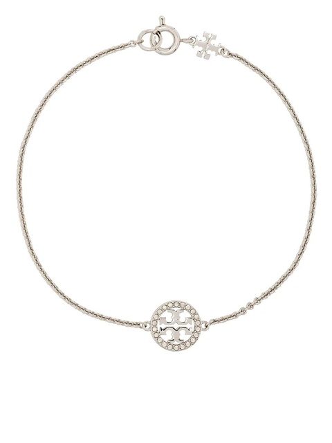 Tory Burch Miller crystal-embellished bracelet - Metallic - zdjęcie produktu nr 1