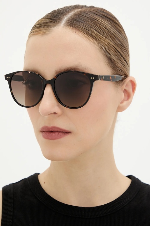 Tommy Hilfiger okulary przeciwsłoneczne damskie kolor czarny TH 2289/S - zdjęcie produktu nr 1