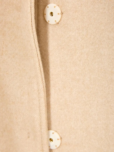 Max Mara buckled chaquetón jacket - Neutrals - zdjęcie produktu nr 2