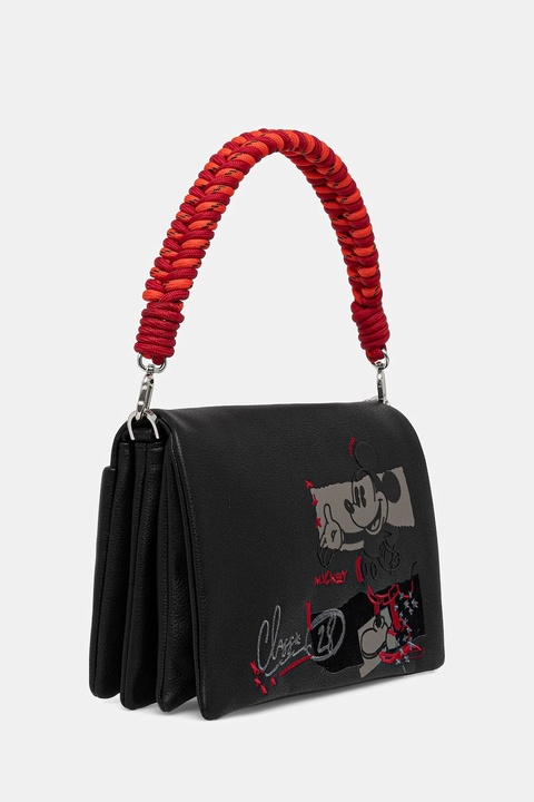 Desigual torebka MICKEY ROCK DORTMUND kolor czarny 25WAXP19 - zdjęcie produktu nr 2