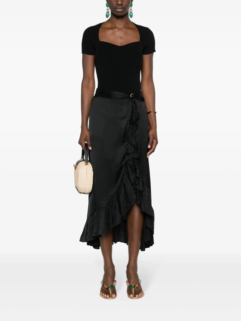 Maje ribbed-knit top - Black - zdjęcie produktu nr 2