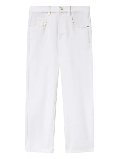 ISABEL MARANT Dakota straight jeans - White - zdjęcie produktu nr 1