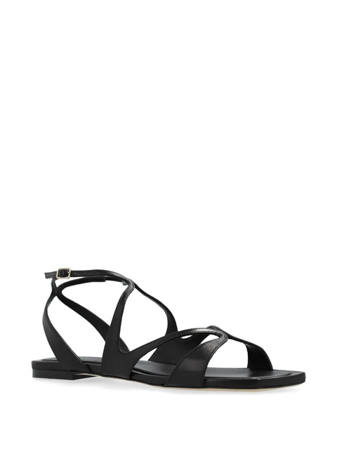 Jimmy Choo Ayla leather sandals - Black - zdjęcie produktu nr 2