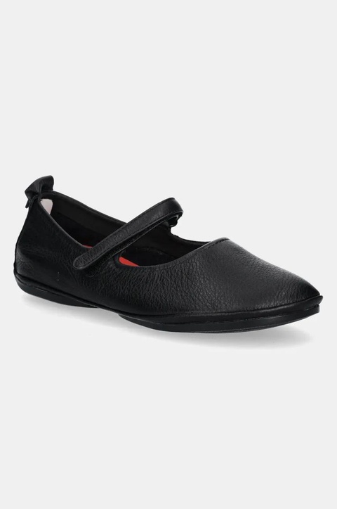 Camper baleriny skórzane Right Nina kolor czarny K201365-021 - zdjęcie produktu nr 1