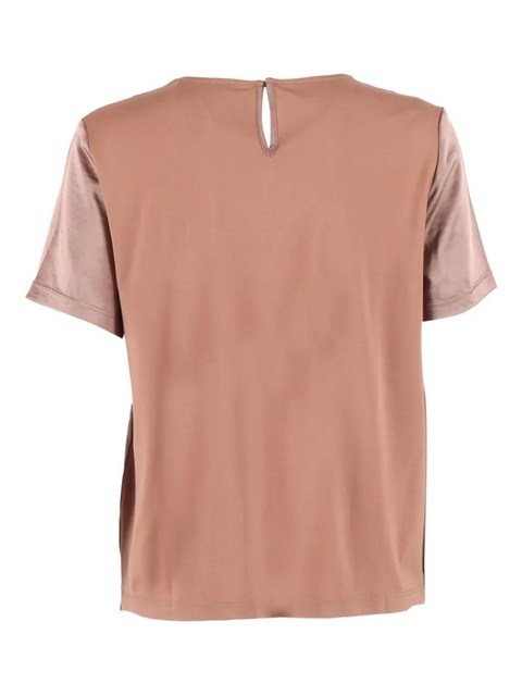 Weekend Max Mara Gilbert panelled T-shirt - Brown - zdjęcie produktu nr 2