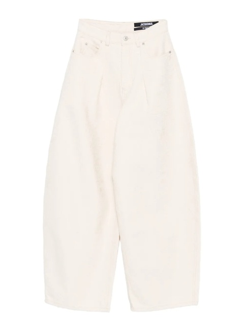 Jacquemus Ovalo balloon-leg trousers - Neutrals - zdjęcie produktu nr 1