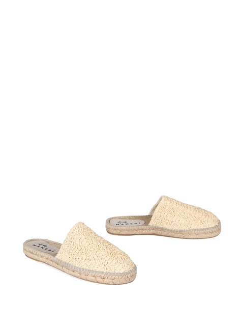 Manebi raffia woven espadrilles - Neutrals - zdjęcie produktu nr 2
