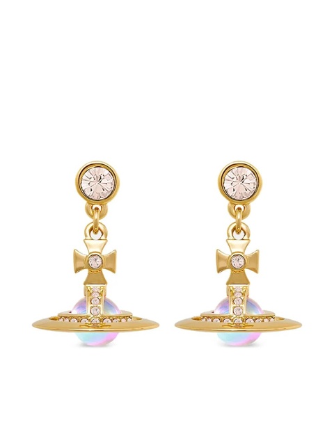 Vivienne Westwood Orb cross earrings - Gold - zdjęcie produktu nr 1