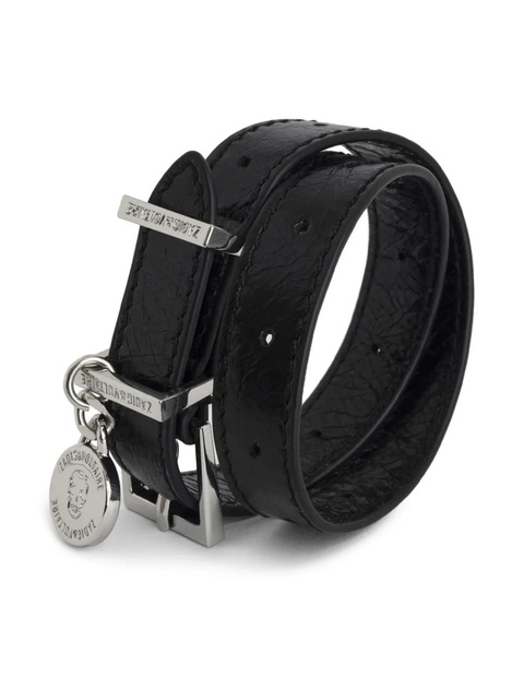 Zadig&Voltaire Sunny leather bracelet - Black - zdjęcie produktu nr 2